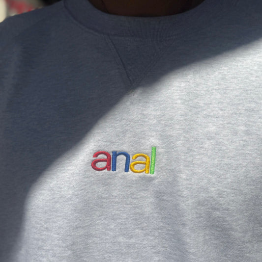 anal Stitched Sweat | grey
