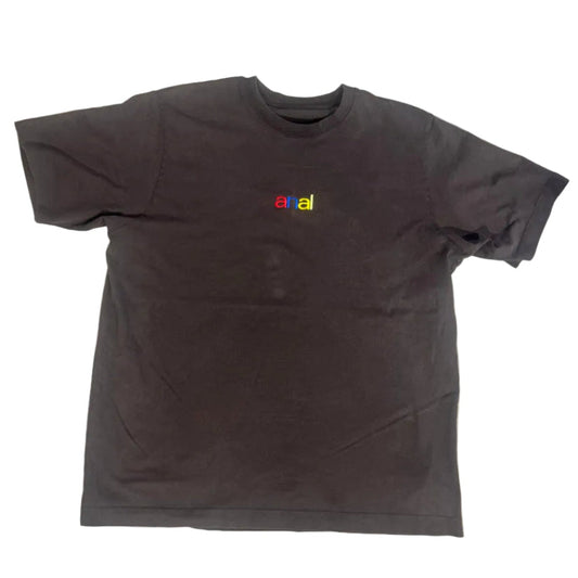 anal Stitched T-Shirt | schwarz