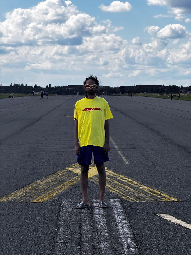 ADHS express T-Shirt | yellow